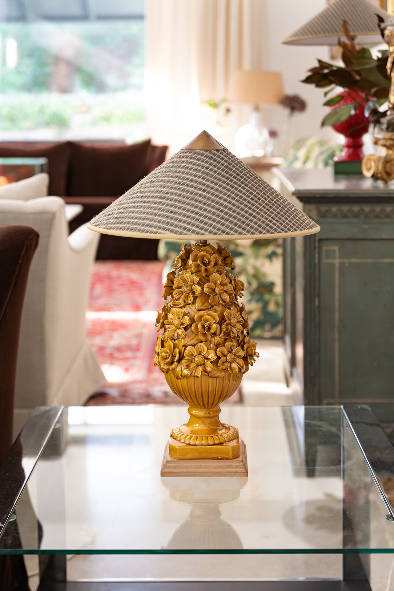 Pantalla Capuchina Rafia Rope