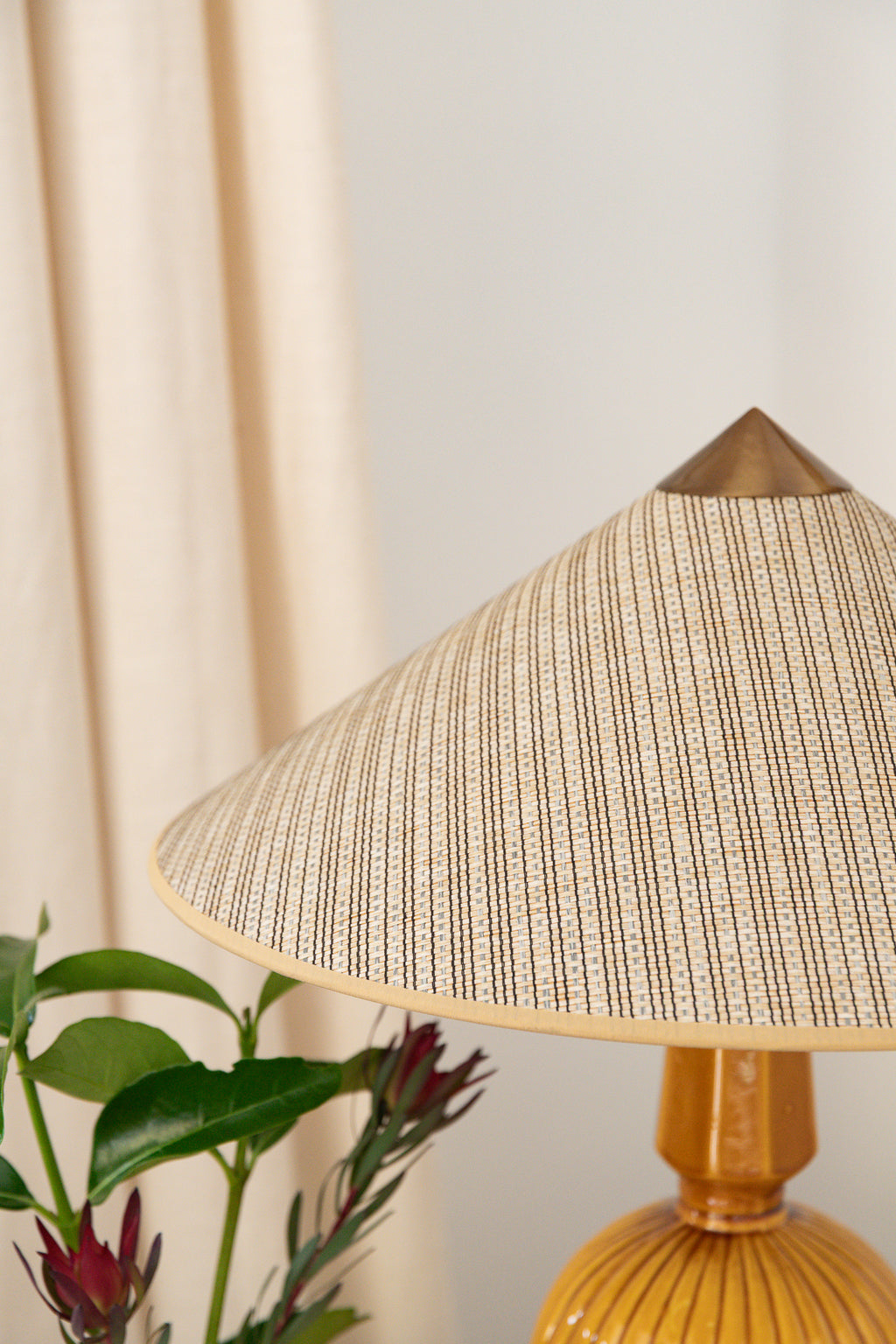 Pantalla Capuchina Rafia Biombo