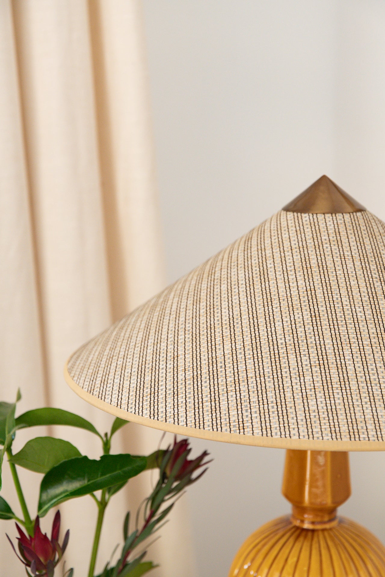 Pantalla Capuchina Rafia Biombo