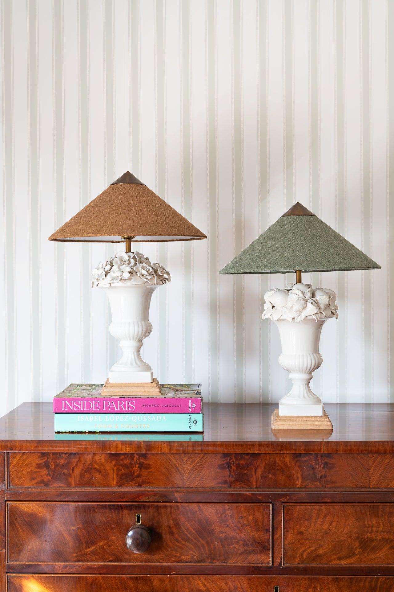 Lámpara de Manises Marcella Flora