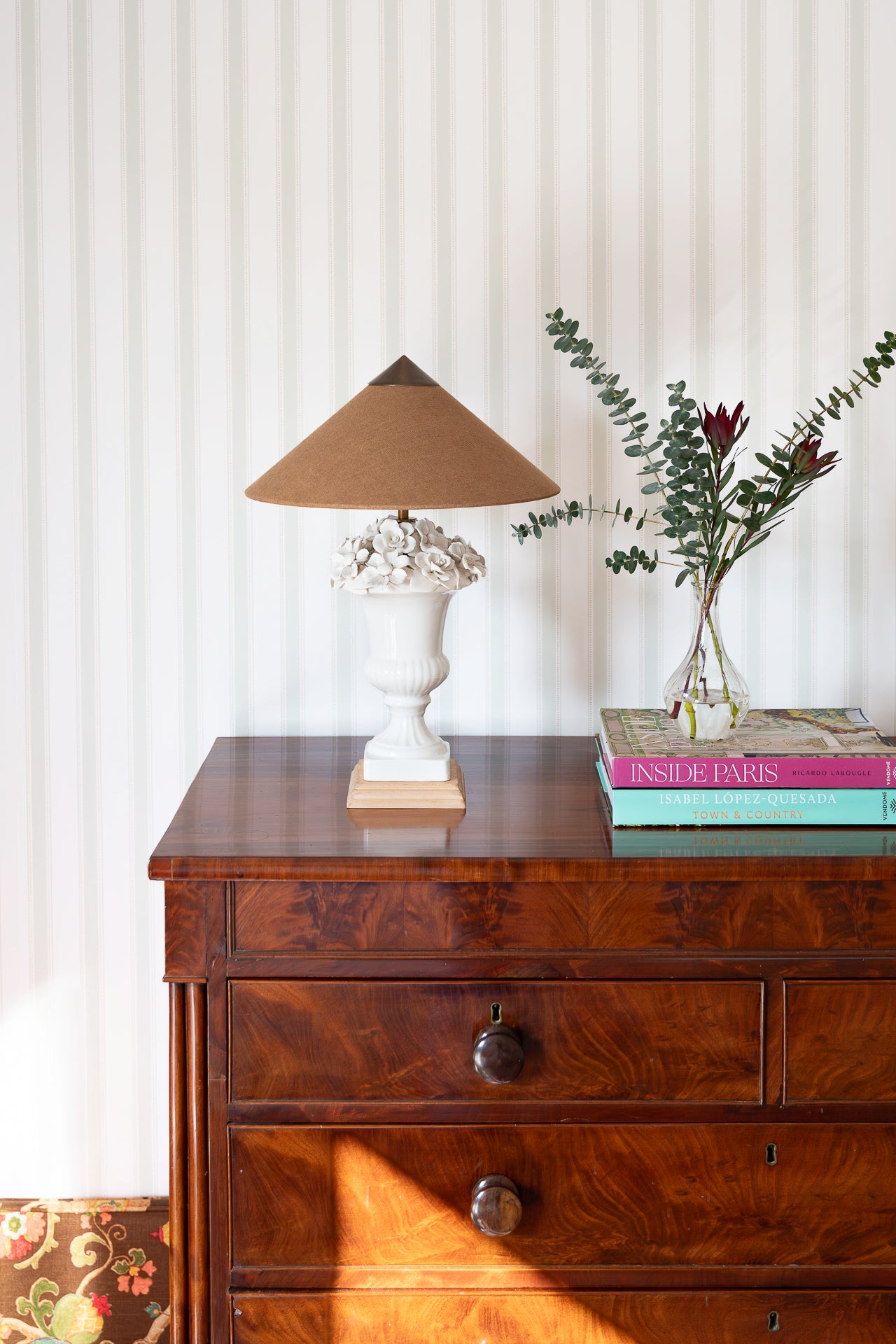 Lámpara de Manises Marcella Flora