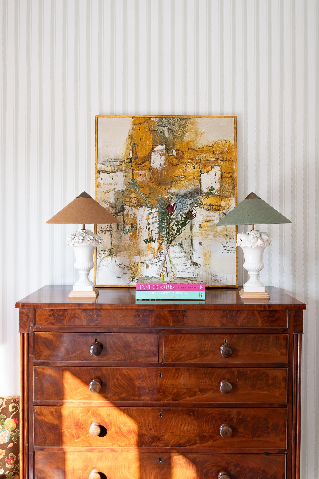 Lámpara de Manises Marcella Flora