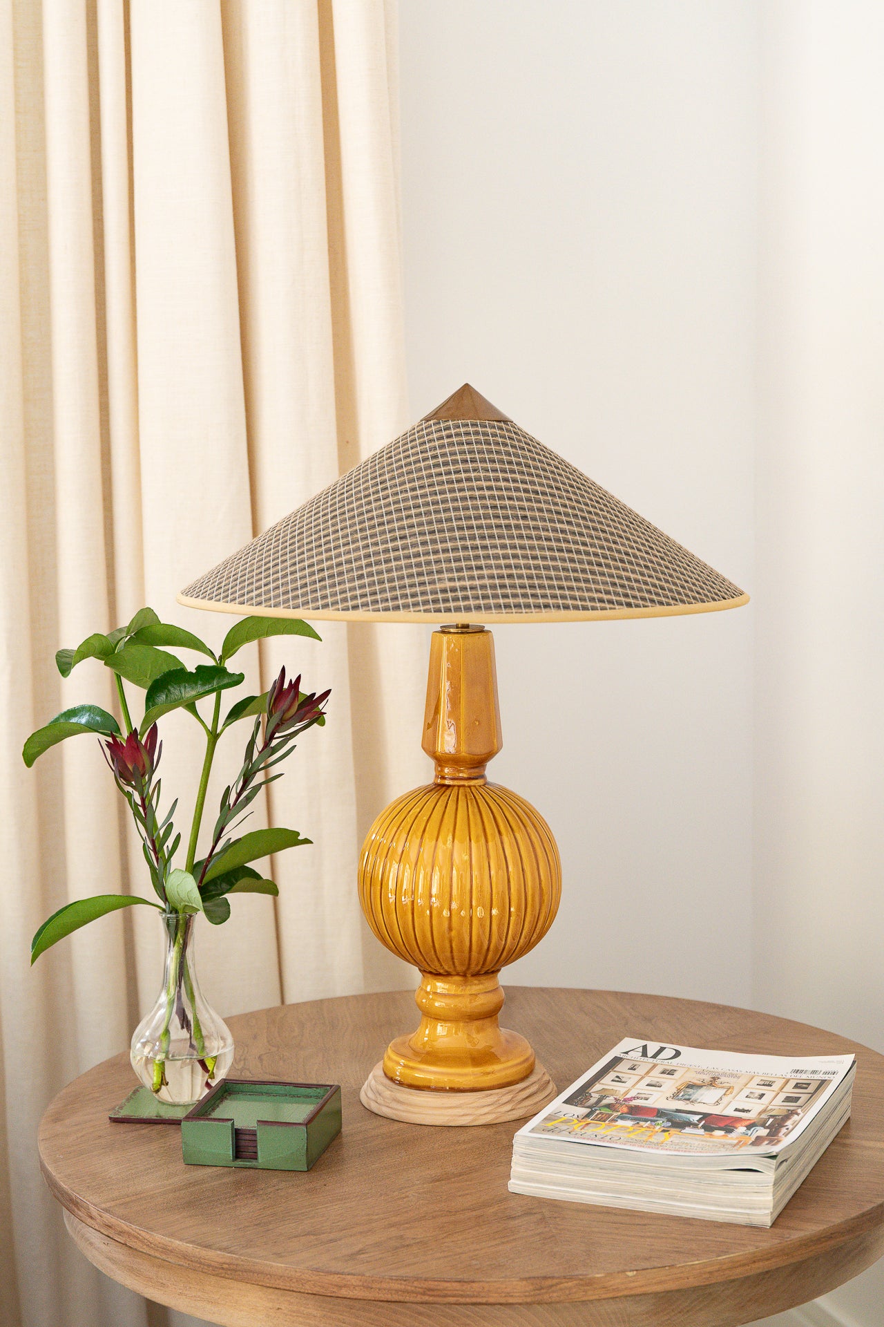 Pantalla Capuchina Rafia Rope