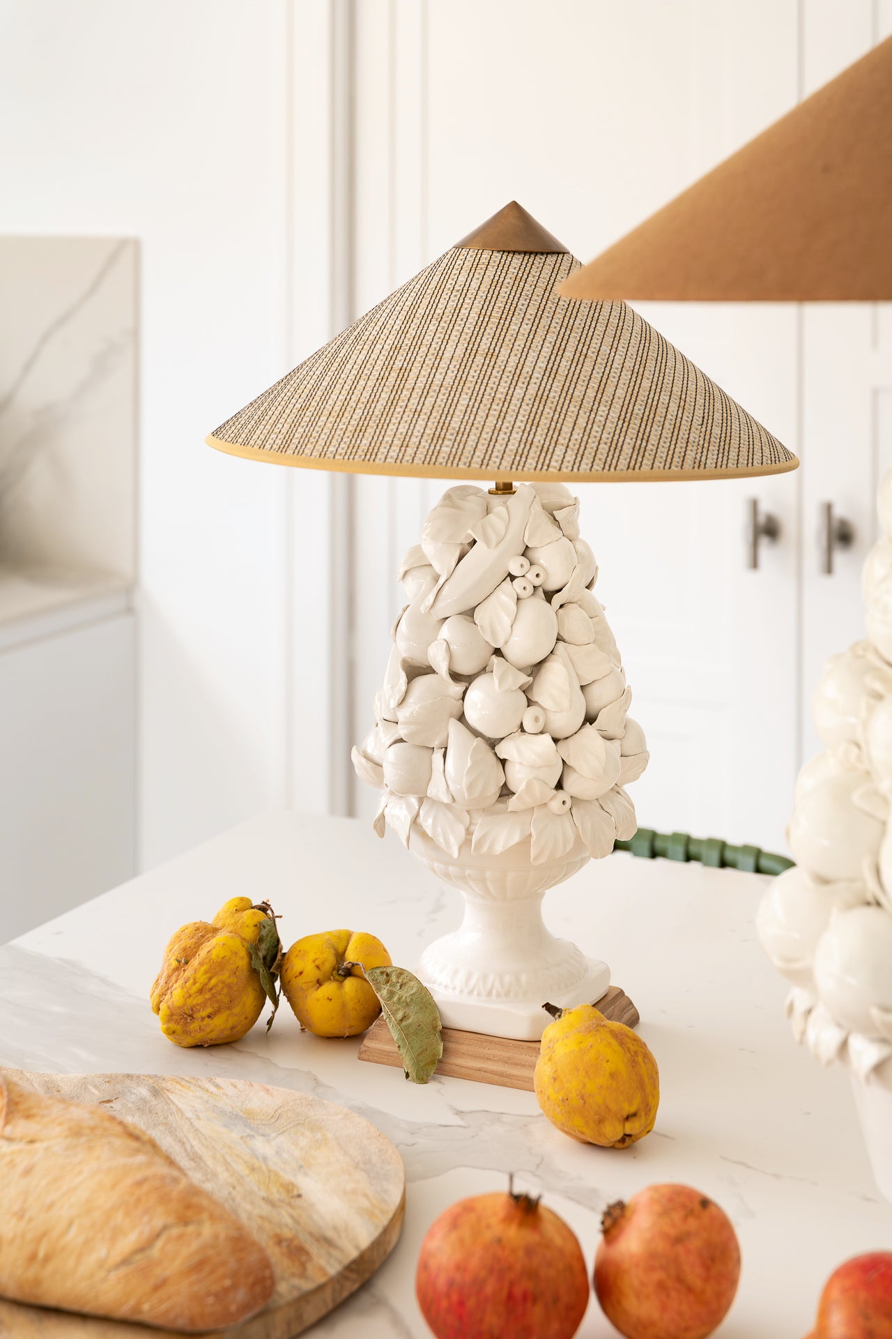 Pantalla Capuchina Rafia Biombo