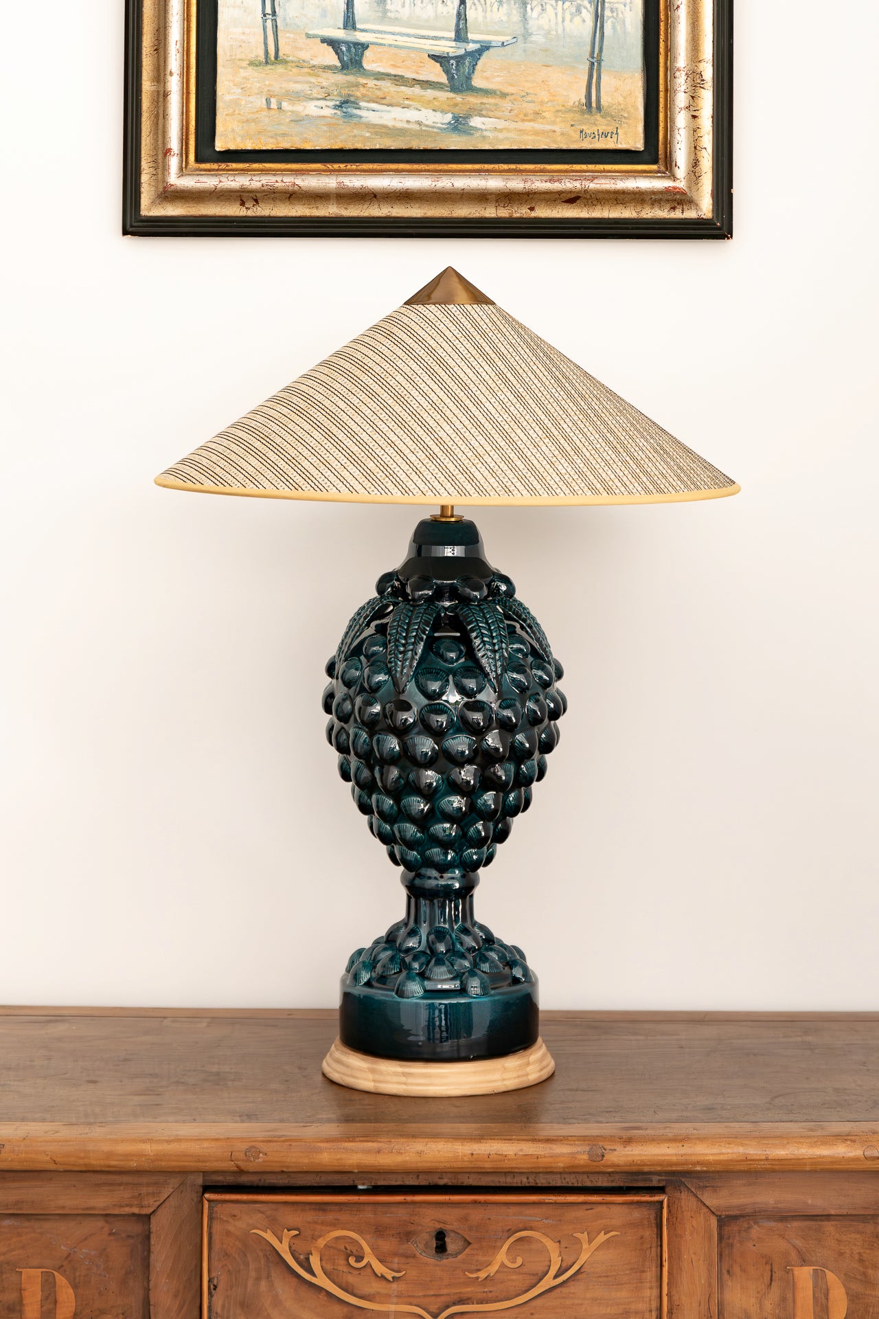 Pantalla Capuchina Rafia Biombo