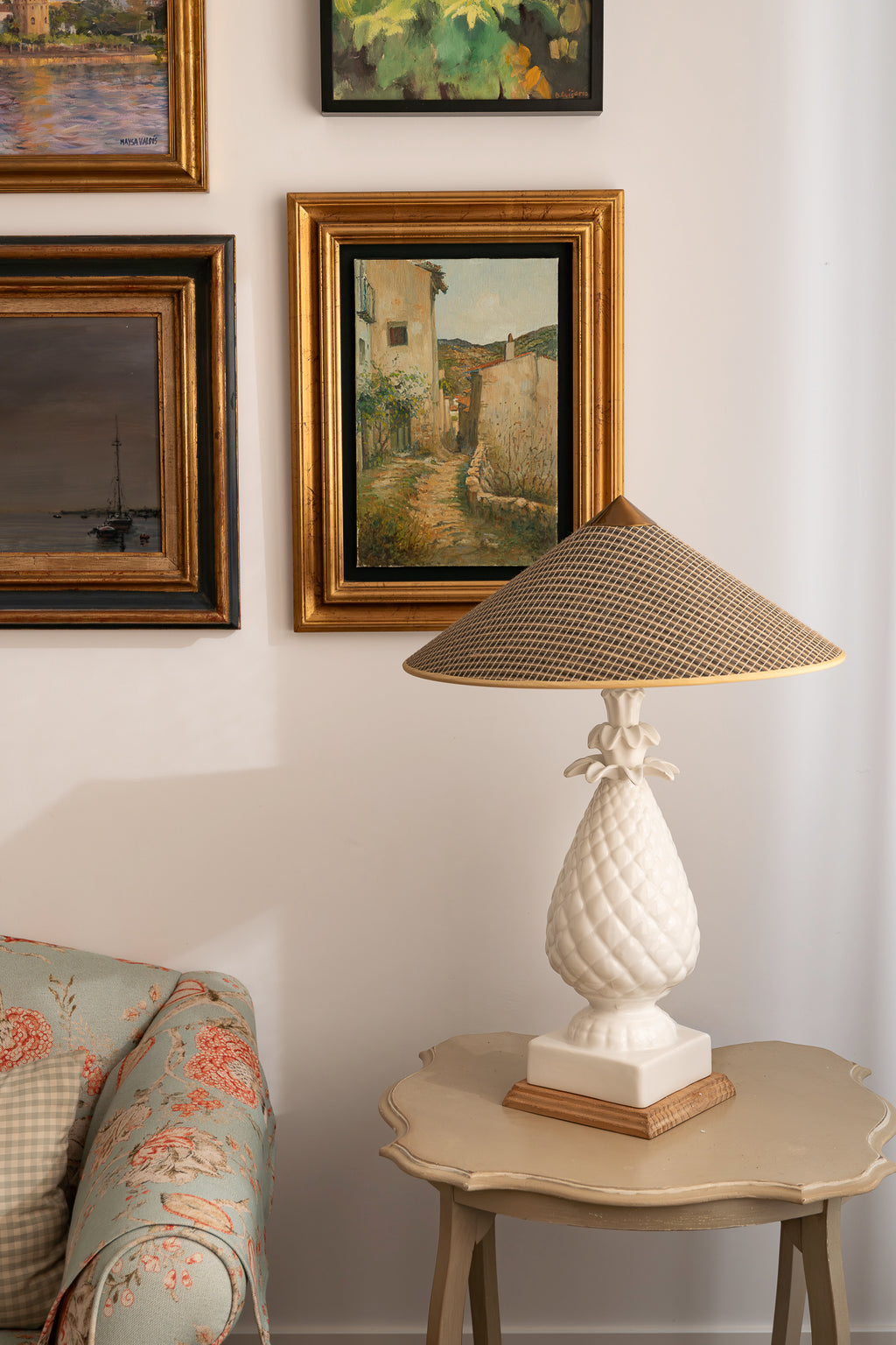 Pantalla Capuchina Rafia Rope