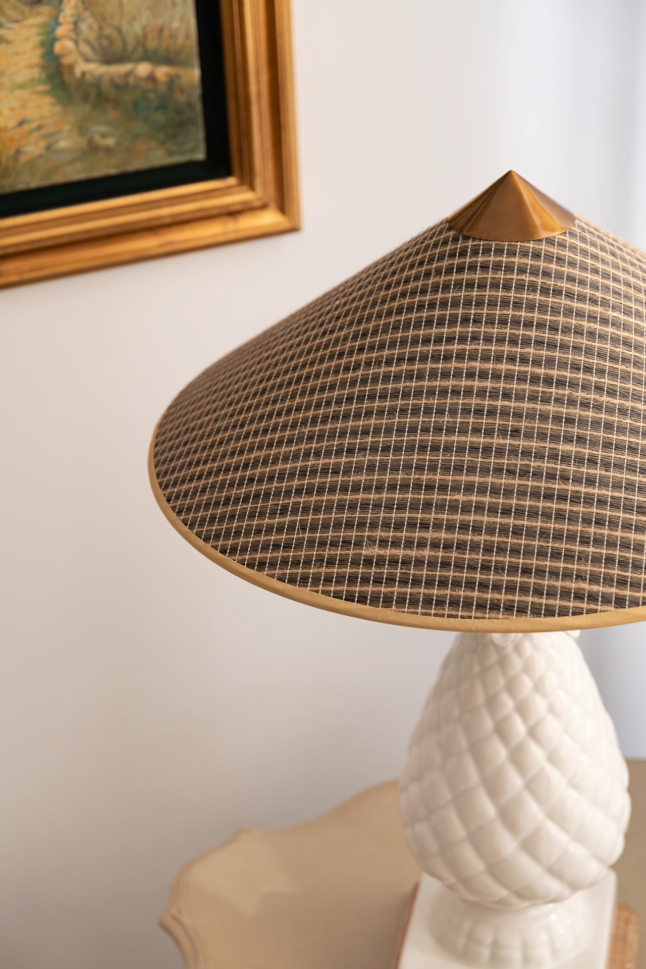 Pantalla Capuchina Rafia Rope