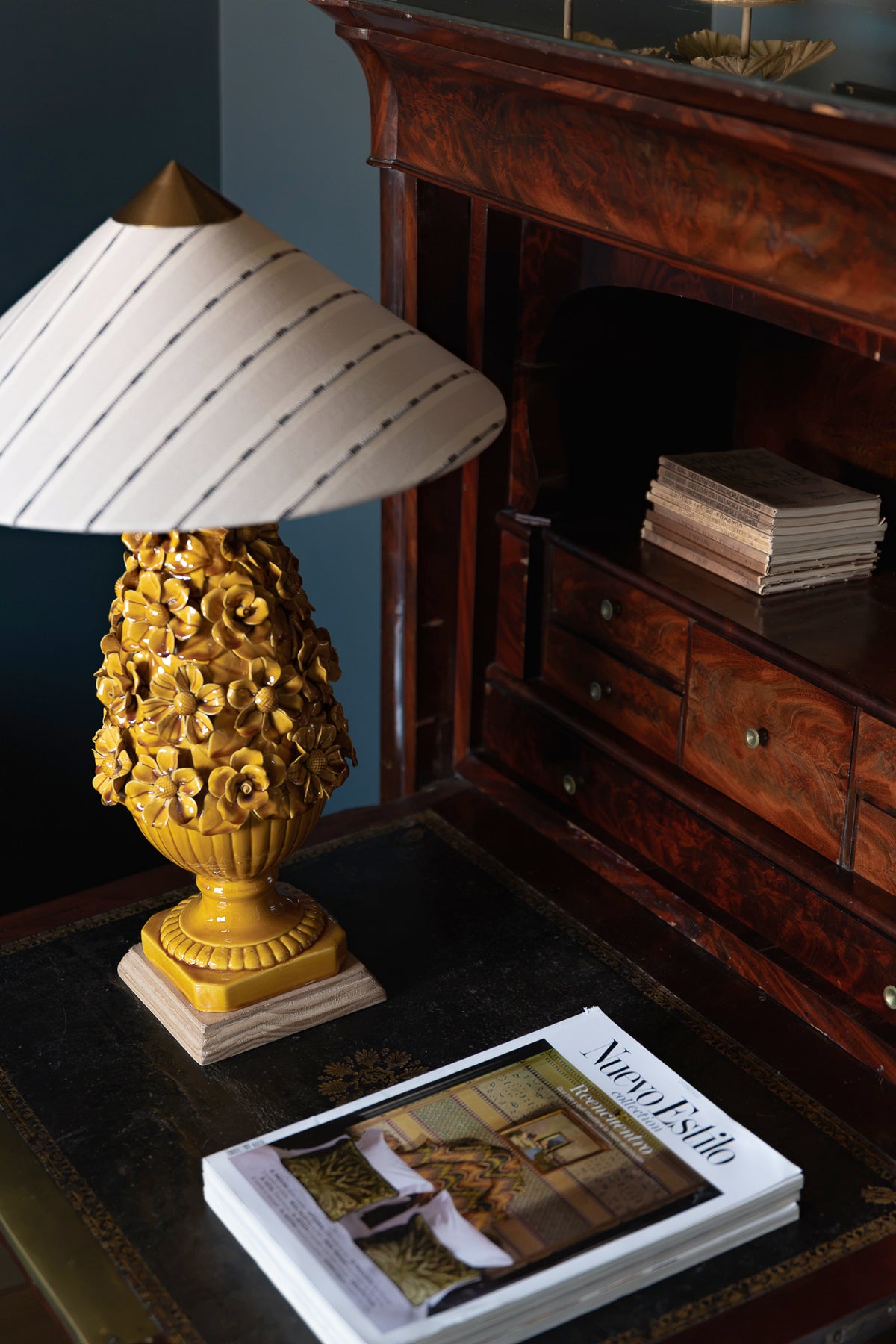 Capuchina Raspberries Flowers Lampshade