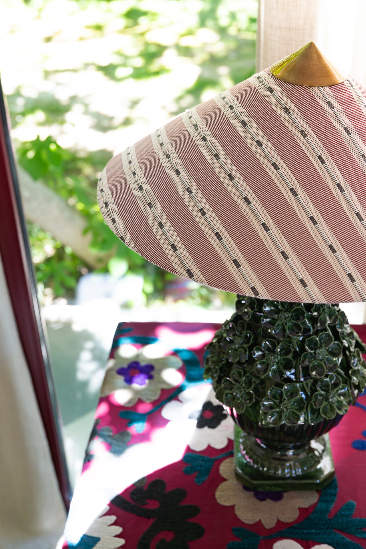 Capuchina Raspberries Flowers Lampshade