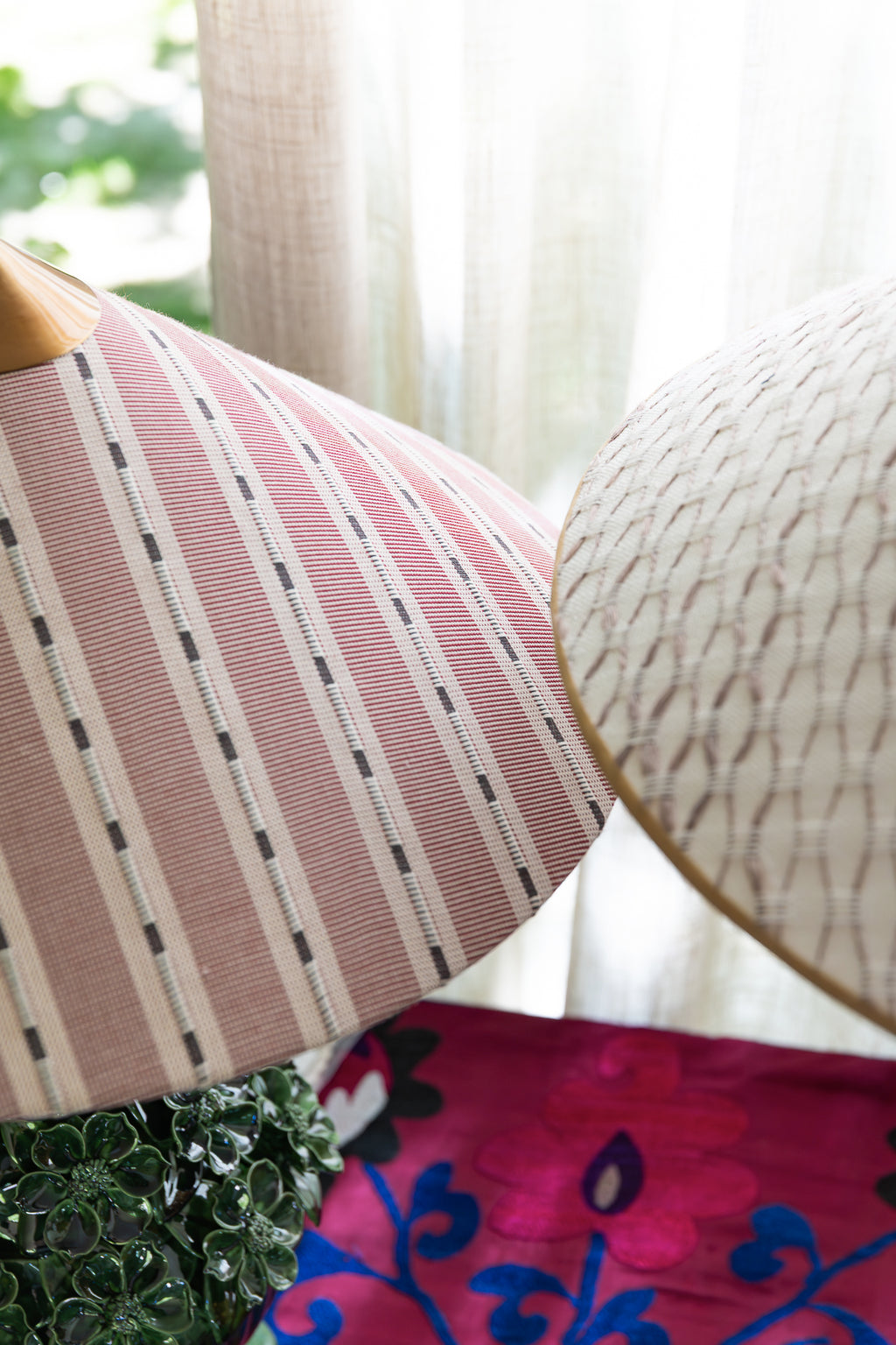 Capuchina Raspberries Flowers Lampshade