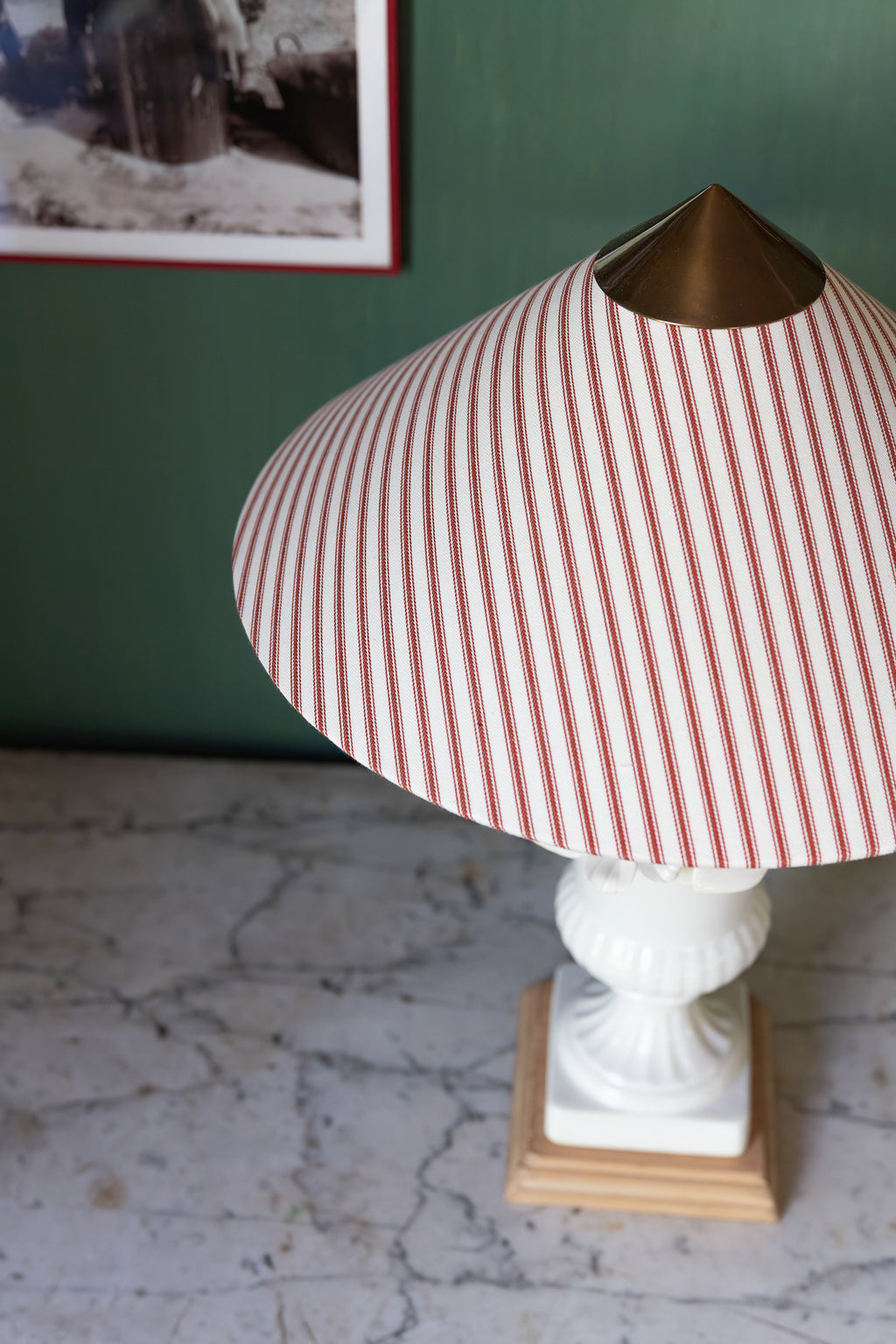 Capuchina Old Gold Linen Lampshade 