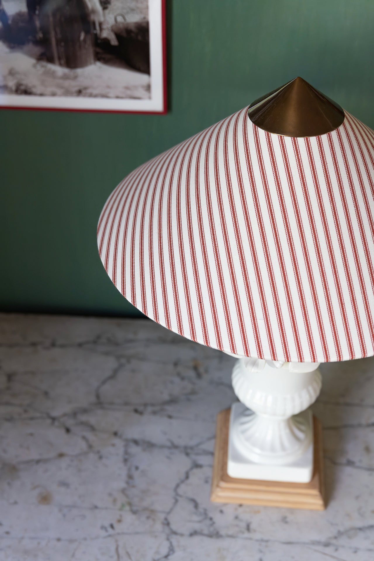 Capuchina Old Gold Linen Lampshade 
