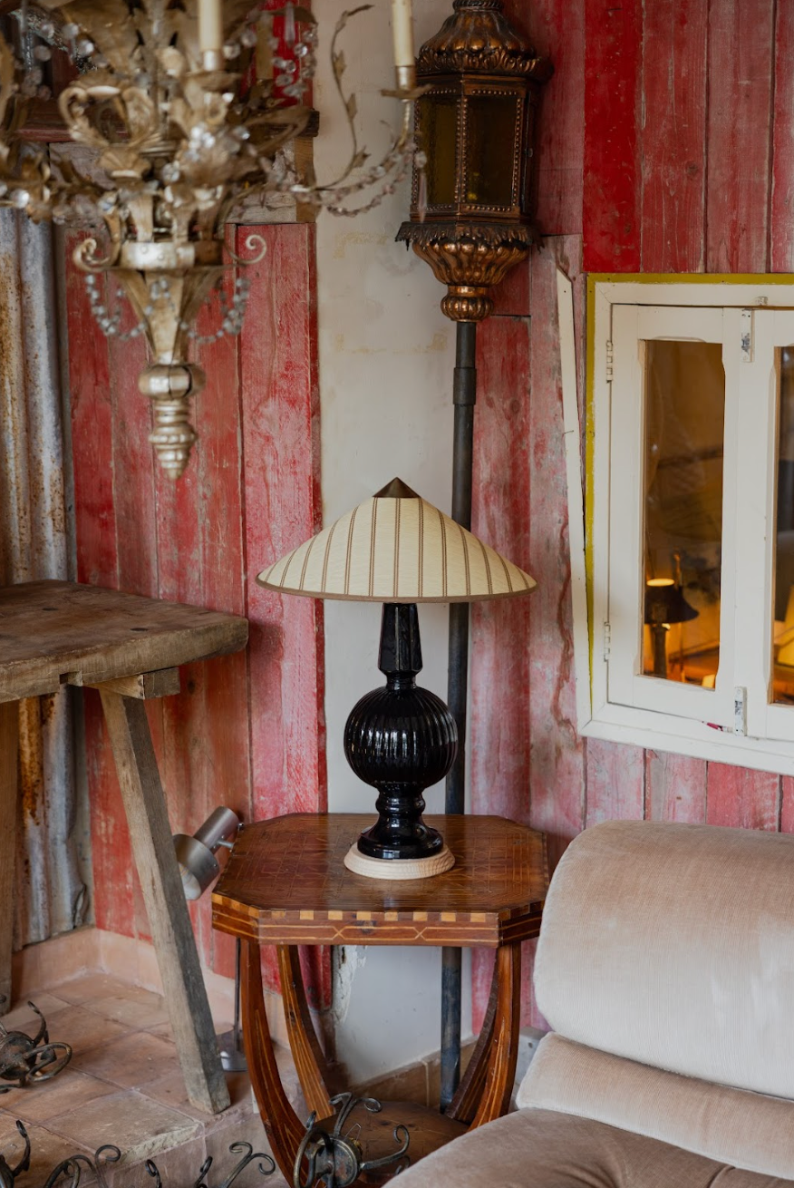 Capuchina Raffia Stripes Lampshade