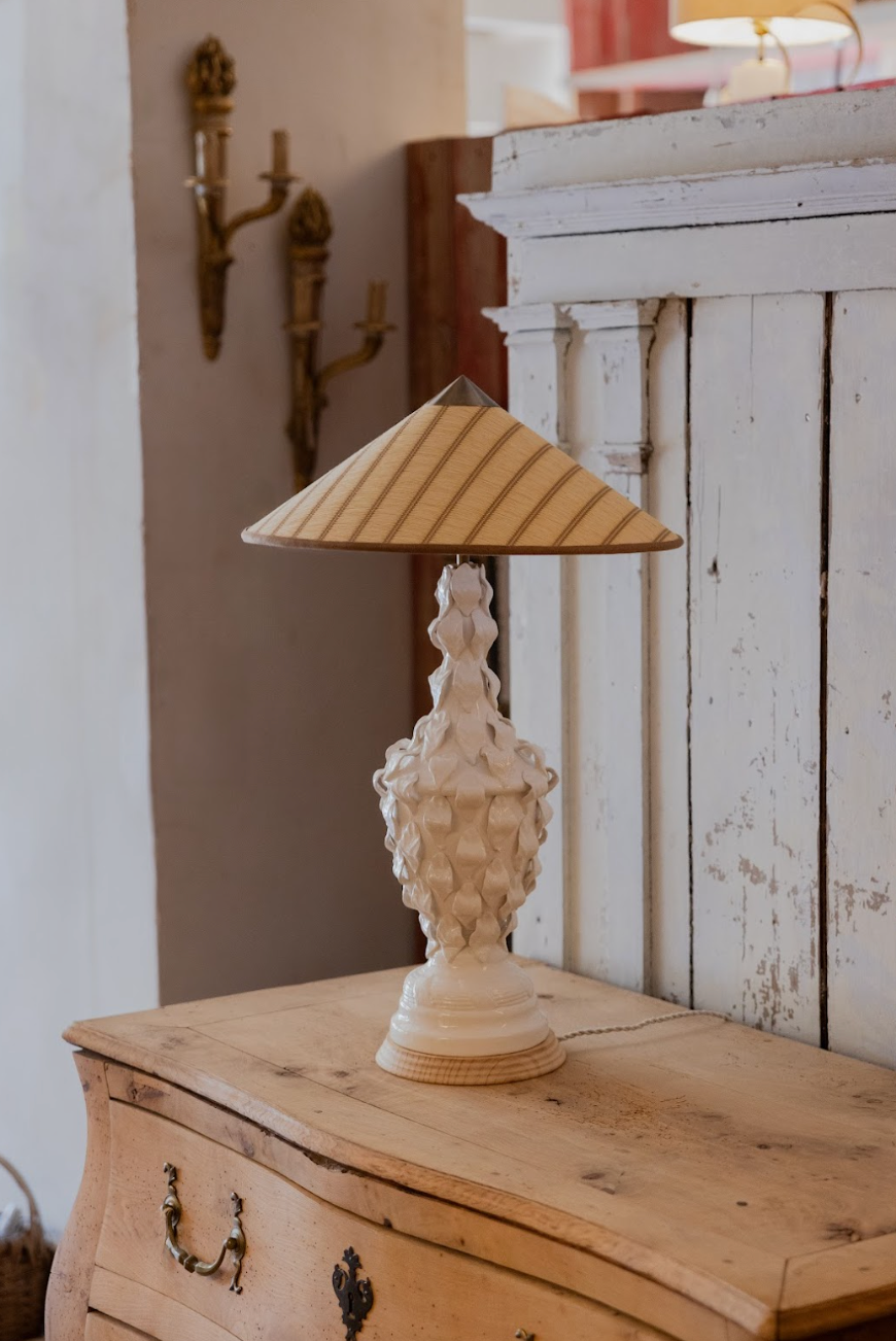 Capuchina Raffia Stripes Lampshade