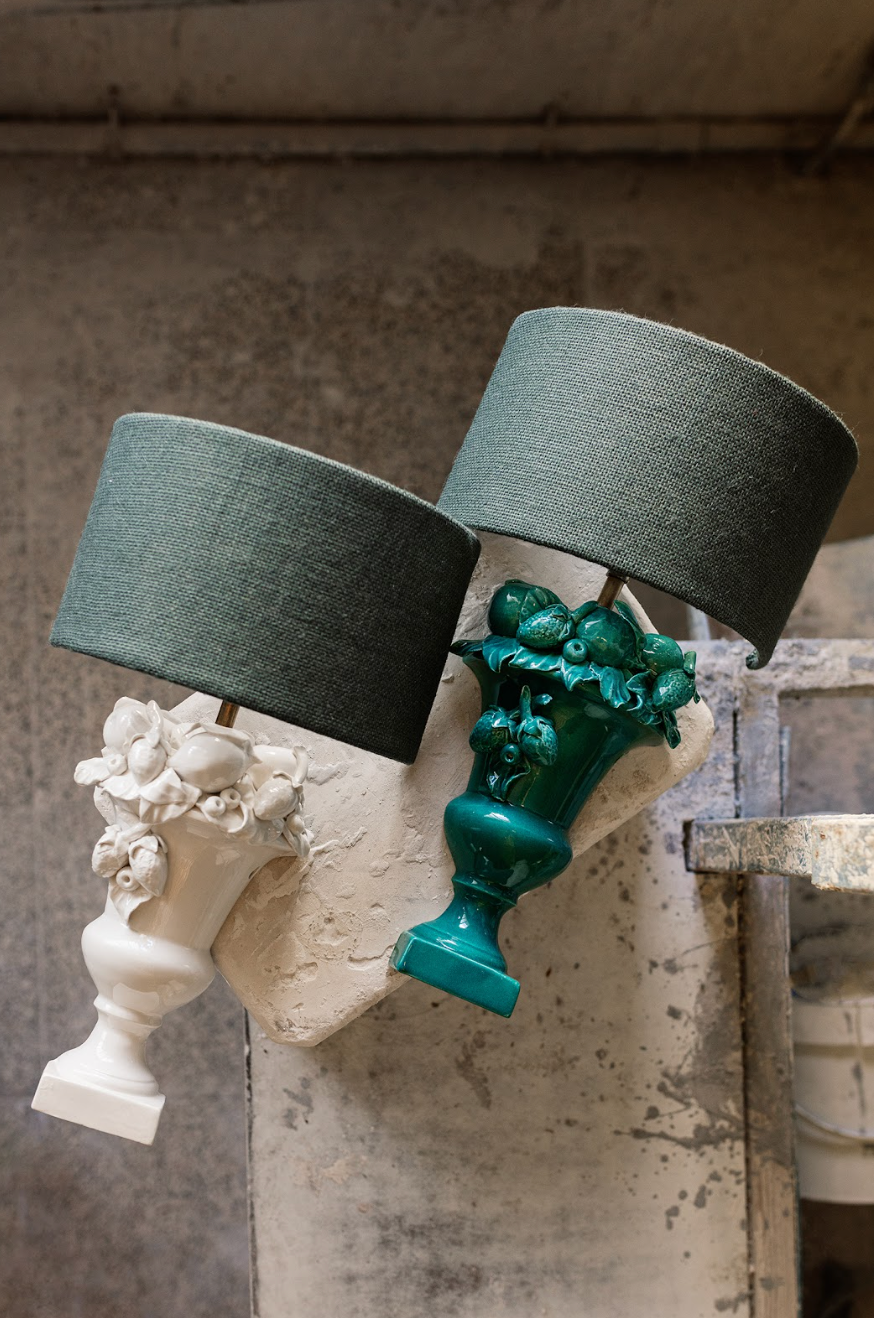 Ceres Sea Green Wall Lamp